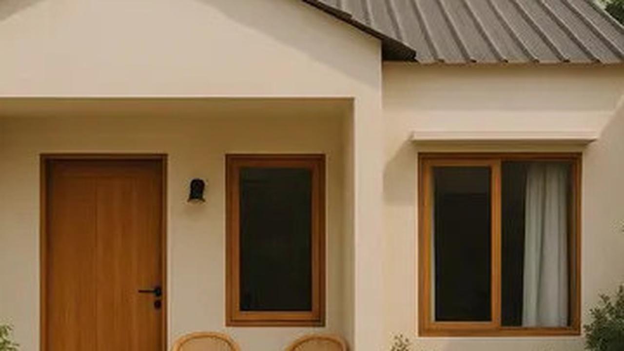 8 Inspirasi Rumah Sederhana Rp70 Jutaan di Lahan Terbatas, Desain Minimalis Kekinian di 2025