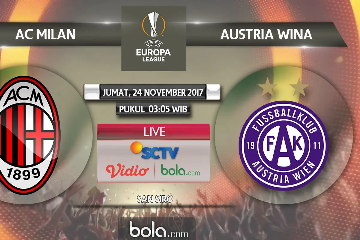 AC Milan vs Austria Wien