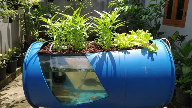 Desain Kebun Buah di Drum Bekas Skala Rumahan