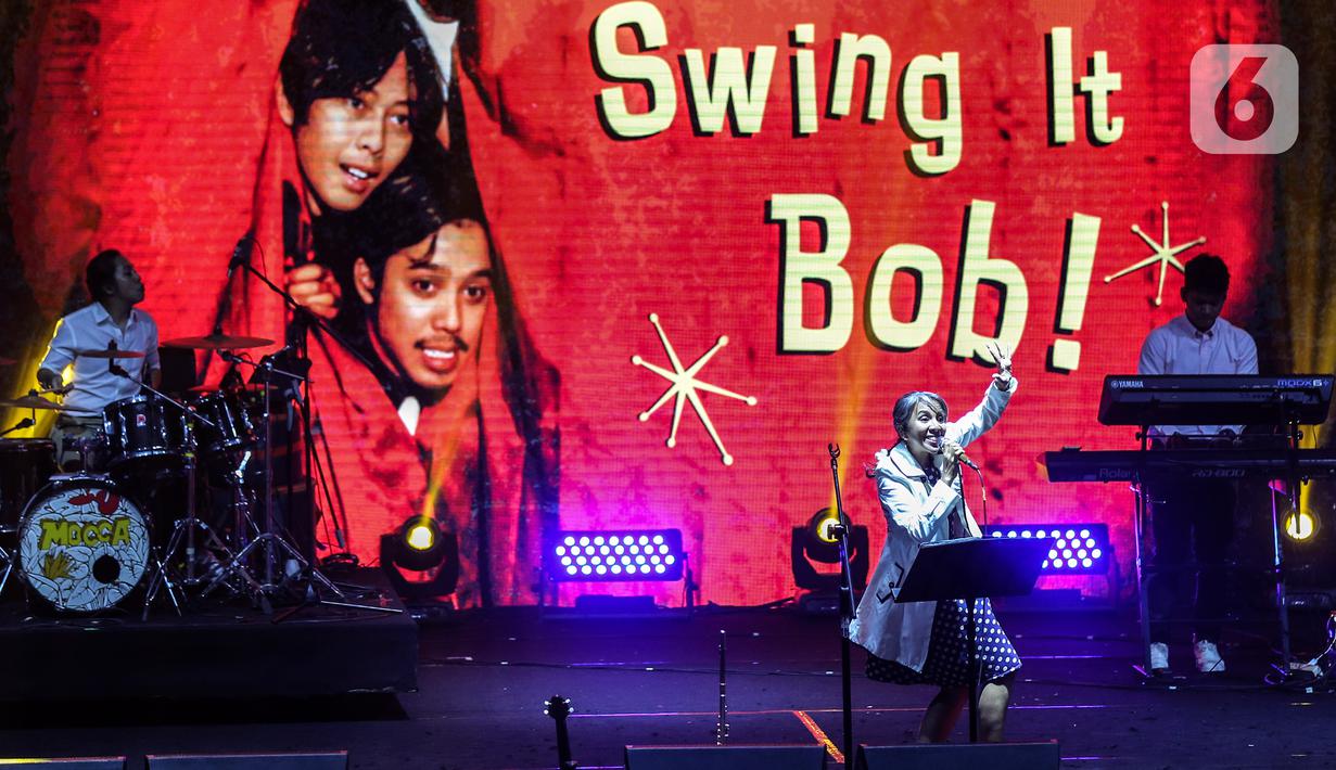 We The Fest 2023 menghadirkan sederet musisi lokal hingga internasional. (Liputan6.com/Johan Tallo)