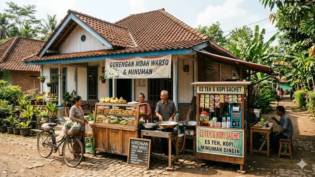 Inspirasi 2 Usaha Kecil Depan Rumah