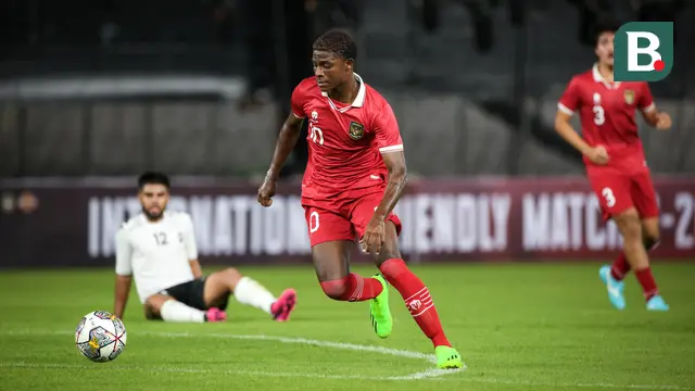 Foto: Aksi Hugo Samir yang Bikin Shin Tae-yong Kepincut pada Laga Uji Coba Timnas Indonesia, Digadang Bisa Tampil di Piala Dunia U-20?