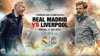 Prediksi Real madrid vs Liverpool  (Liputan6.com/Abdillah)