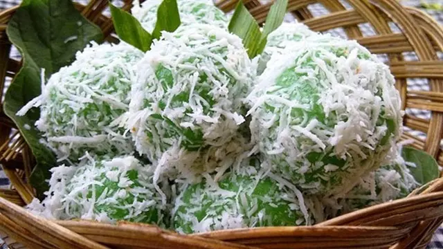 Resep Takjil: Klepon Ketan Meletus