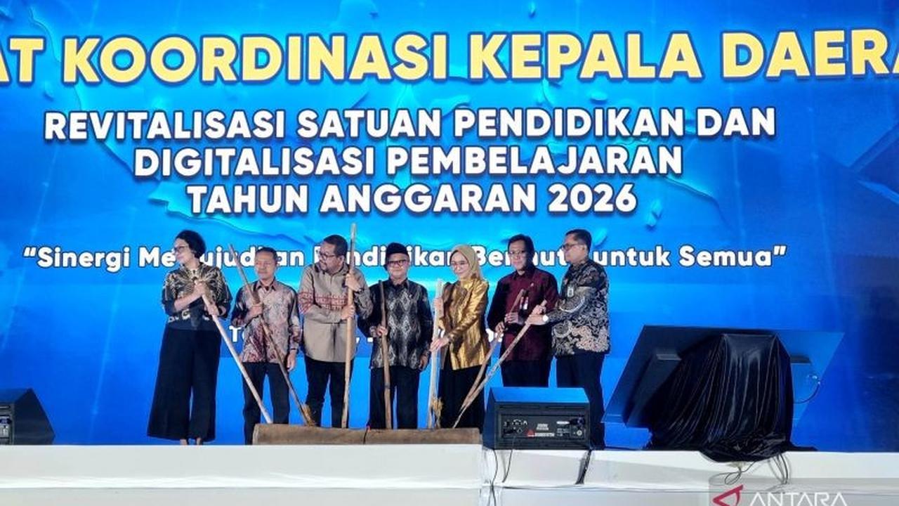 Mendikdasmen Mu'ti Pastikan Program Revitalisasi Pendidikan dan Digitalisasi Tetap Prioritas di Tahun 2026