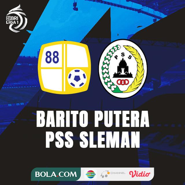 BRI Liga 1 - Barito Putera Vs PSS Sleman