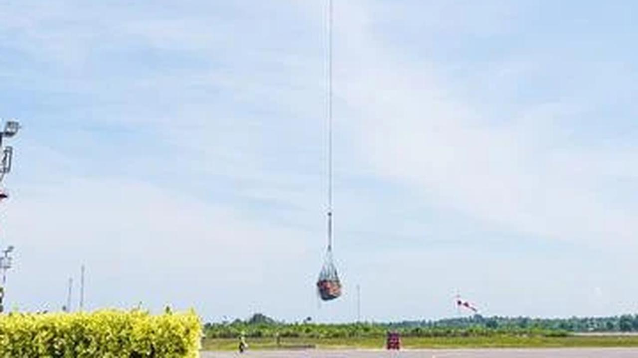 Pertamina Pasok LPG ke Daerah Bener Meriah Pakai Metode Sling Load