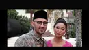Vokalis Alexa, Aqi, menikahi Audrey Stephanie Meirina pada 1 Februari 2012. Aqi yang seorang muslim menikahi Audrey yang non muslim dalam balutan pernikahan Islam. (Istimewa)