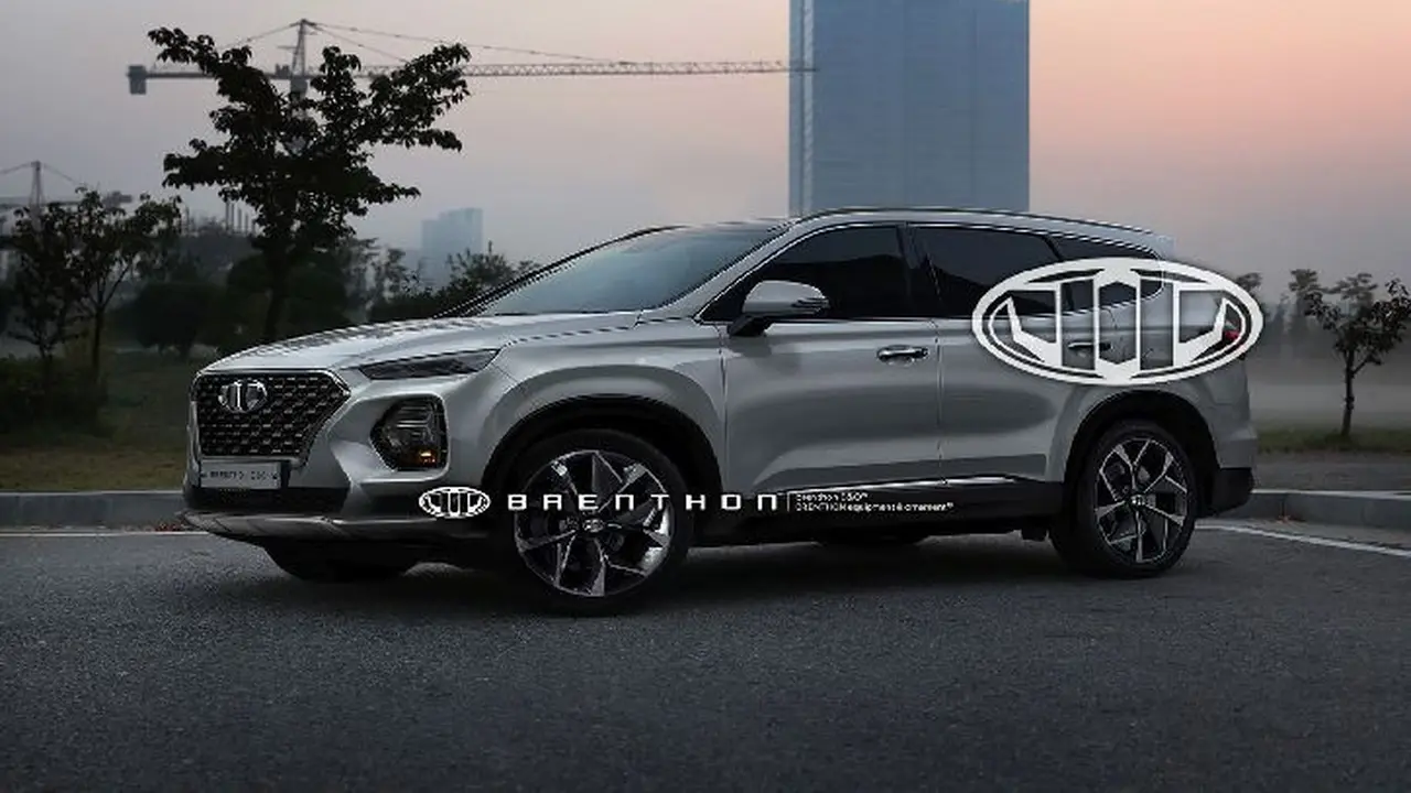 Rendering Hyunadi Santa Fe baru (Foto:Indianautosblog)