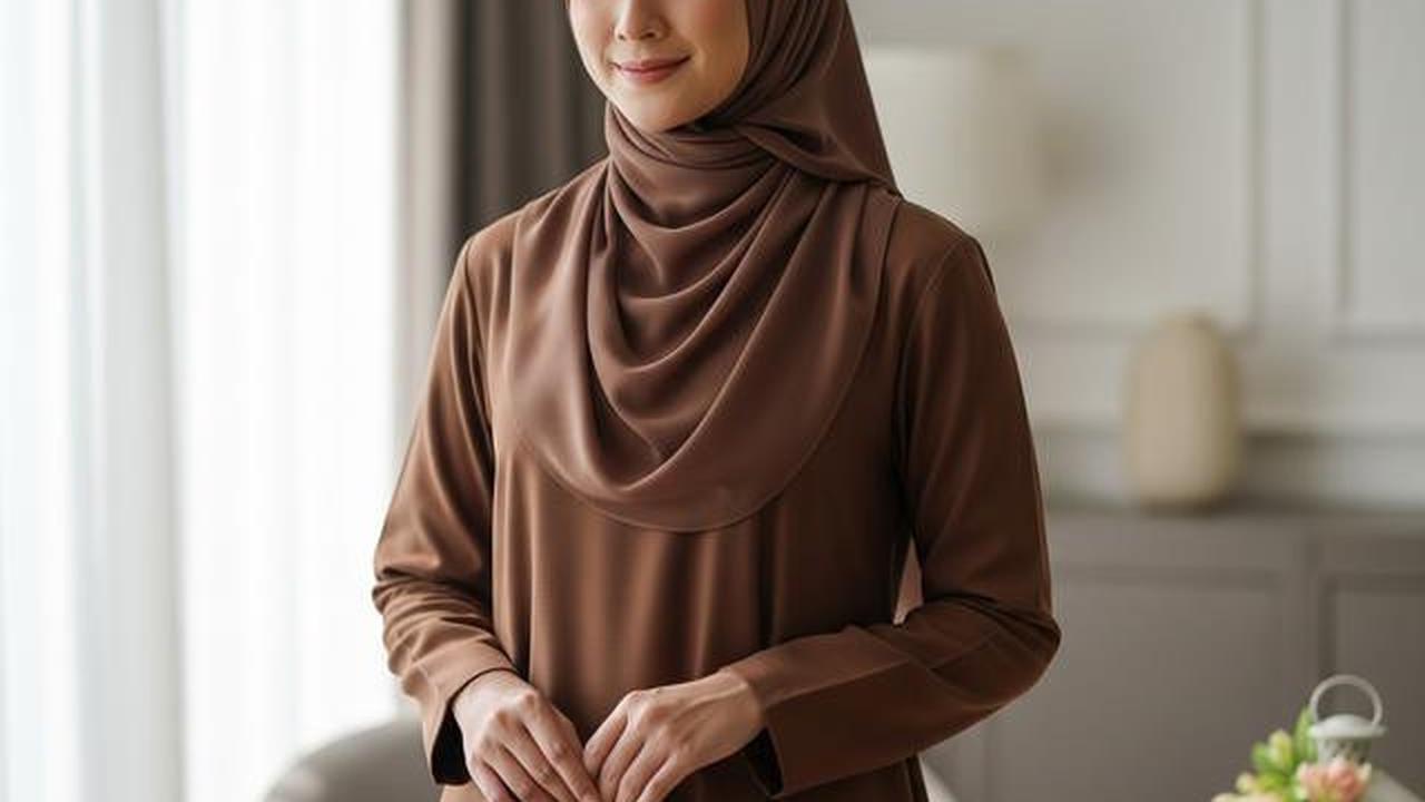 7 Model Gamis Terbaru Bahan Katun untuk Lebaran 2026, Nyaman Dipakai dan Tetap Stylish
