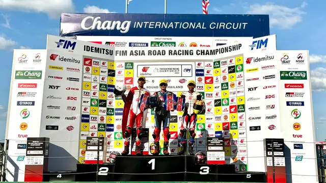 Pembalap AHRT Raih Dobel Podium di Race 2 ARRC 2024 Buriram