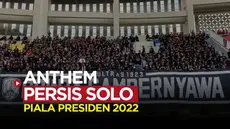 Berita video tiktok, ribuan laskar Sambernyawa kompak nyanyiin anthem Persis Solo di pembukaan Piala Presiden 2022