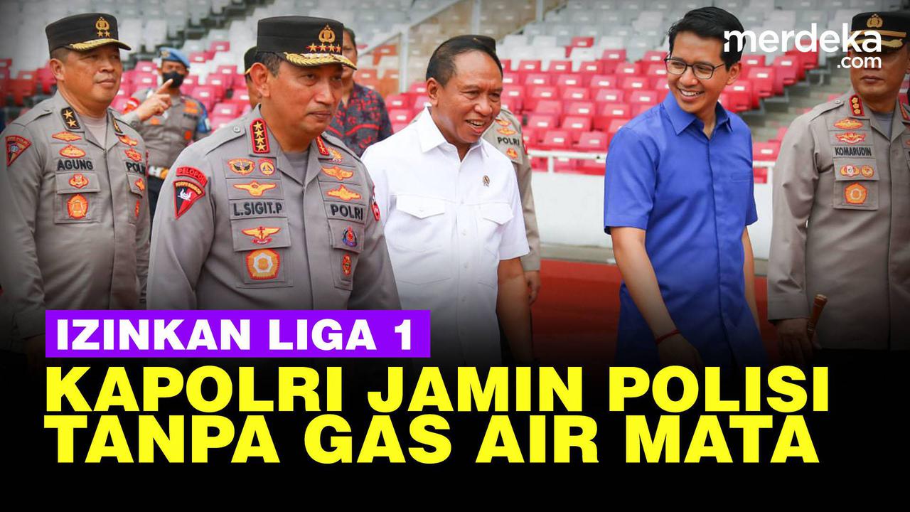 VIDEO: Kapolri Tegas Polisi Tanpa Gas Air Mata & Senjata Amankan Sepakbola Liga 1