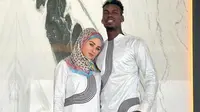 Paul Pogba dan istrinya, Maria Zulay Salaues mengucapkan selama hari raya Idul Adha. (foto: Instagram @paulpogba)