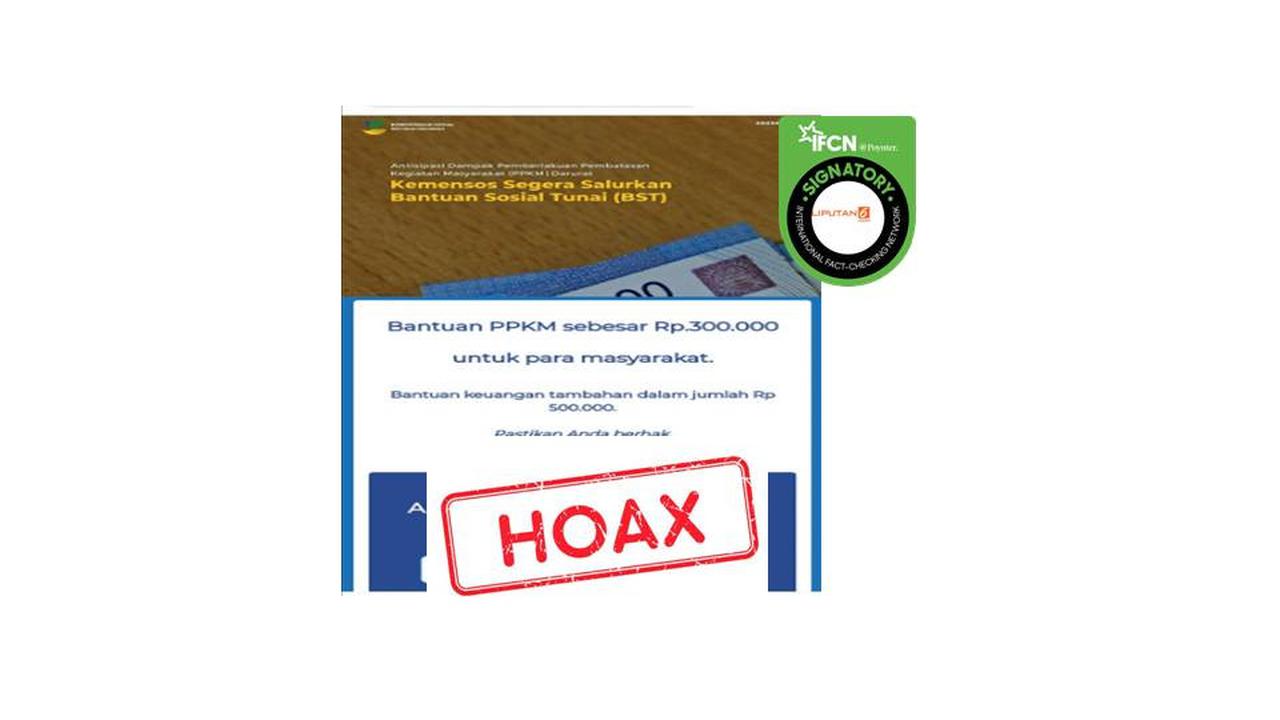 Cek Fakta bantuan PPKM