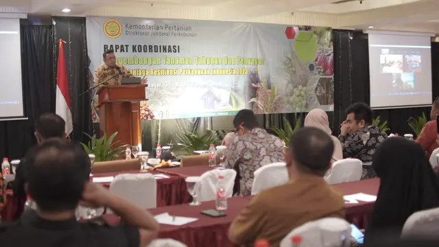 Dirjen Perkebunan Andi Nur Alam Syah