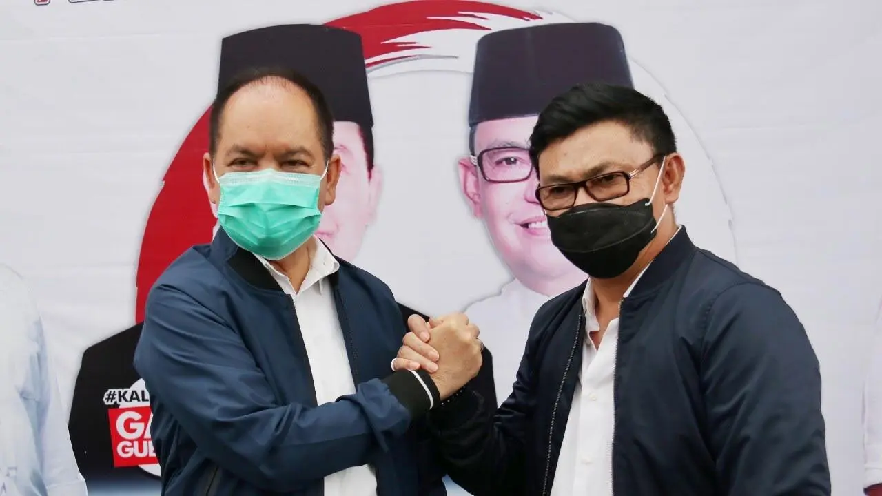 Calon Gubernur dan Calon Wakil Gubernur Kalimantan Tengah (Kalteng) Ben Bahat dan Ujang Iskandar (Ben-Ujang)