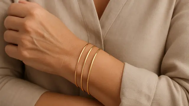 7 Model Gelang Emas Minimalis yang Bikin Ibu-ibu Usia 40 Tahun ke Atas Lebih Agar Terlihat Elegan