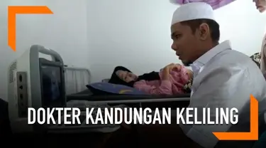 Seorang dokter kandungan di Aceh keliling kampung untuk obati pasiennya yang tak mampu.