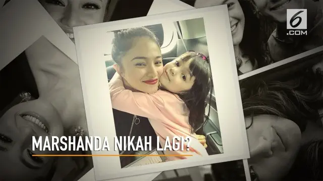 VIDEO: Unggah Video Ijab Kabul, Marshanda Nikah Lagi?