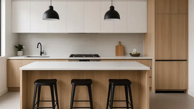 Desain Rumah Minimalis Modern dengan Furnitur Multifungsi (created by AI)