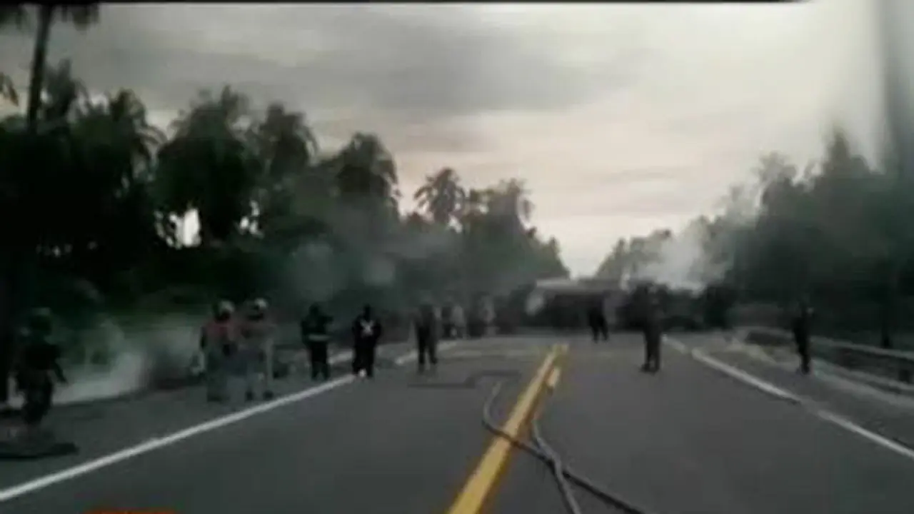  Tabrakan Bus Vs Truk di Meksiko Renggut 14 Korban Jiwa