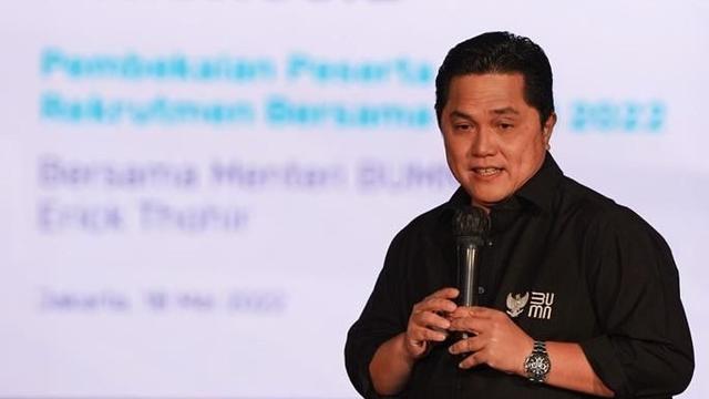 Menteri BUMN Erick Thohir. (Ist).