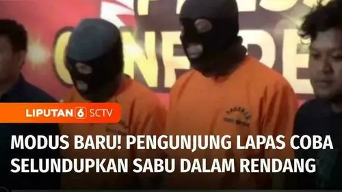 VIDEO: Penyelundupan Sabu dalam Rendang, Petugas Lapas Tanjung Pinang Berhasil Gagalkan