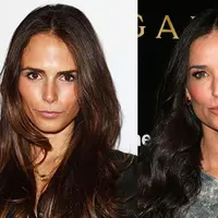 Meski terpaut usia yang jauh, namun Jordana Brewster mirip banget sama Demi Moore. (FayesVision/Wenn(2)/Hollywood)