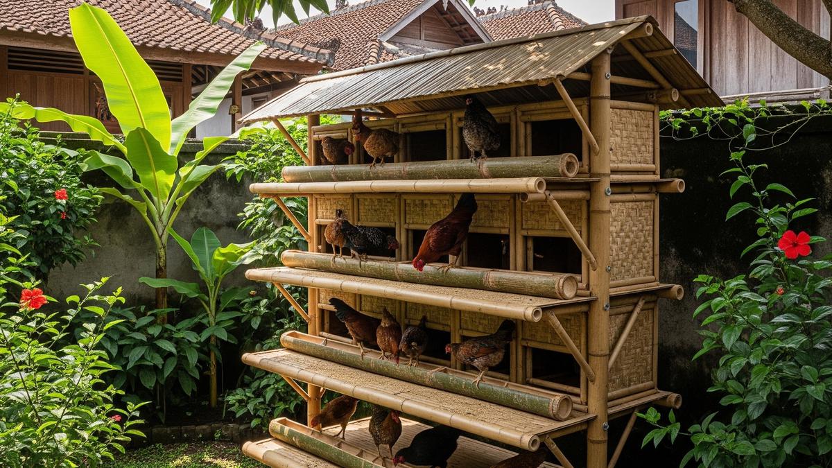 10 Model Kandang Ayam yang Sejuk Saat Musim Kemarau, Bikin Ternak Lebih Sehat