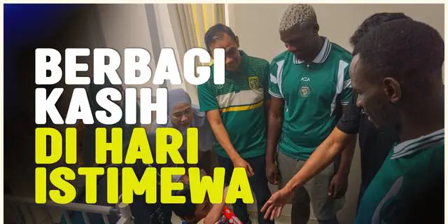 VIDEO: Rayakan Ultah ke-97 Tahun, Persebaya Surabaya Bagi-bagi Hadiah di Rumah Sakit
