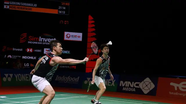 Kevin Sanjaya Sukamuljo/Marcus Fernaldi Gideon, Indonesia Open 2021