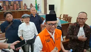 Reaksi Bupati Nonaktif Lampung Tengah Divonis Ringan Kasus Korupsi