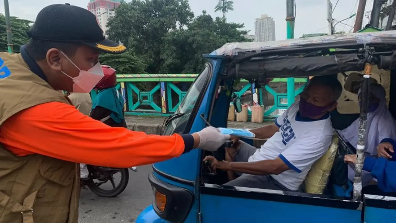 BNPB Membagikan 1,5 Juta Masker