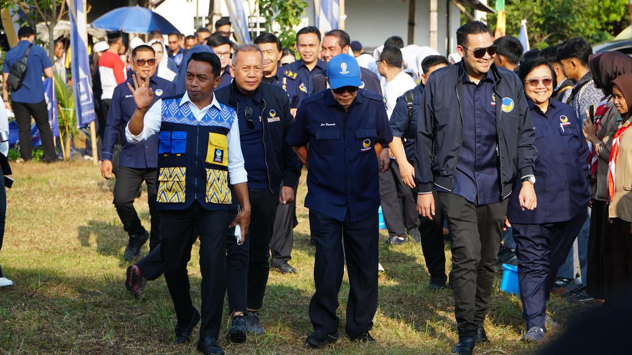 Jelang Rakernas, NasDem Tanam 700 Pohon Produktif di Gowa
