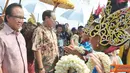 Citizen6, Karawang: Menteri Kelautan dan Perikanan, Sharif C. Soetardjo, dalam acara peresmian STP sebagai rintisan Institut Kelautan dan Perikanan Nasional, di Karawang, Provinsi Jawa Barat, Kamis (20/9). (Pengirim: Efrimal Bahri).