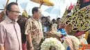 Citizen6, Karawang: Menteri Kelautan dan Perikanan, Sharif C. Soetardjo, dalam acara peresmian STP sebagai rintisan Institut Kelautan dan Perikanan Nasional, di Karawang, Provinsi Jawa Barat, Kamis (20/9). (Pengirim: Efrimal Bahri).