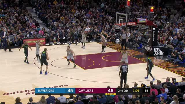 Berita video game recap NBA 2017-2018 antara Cleveland Cavaliers melawan Dallas Mavericks dengan skor 98-87.