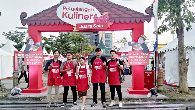 GoFood Petualangan Kuliner Juara Lokal Solo Ramaikan Hari UMKM Nasional Expo 2023
