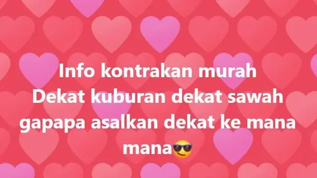 6 Status Absurd Orang Cari Kos-Kosan Ini Bikin Salah Fokus