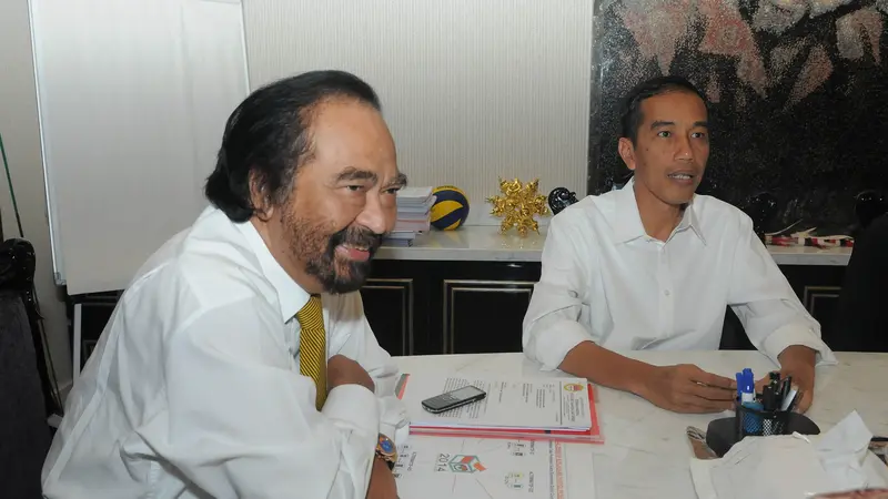 Surya Paloh dan Jokowi