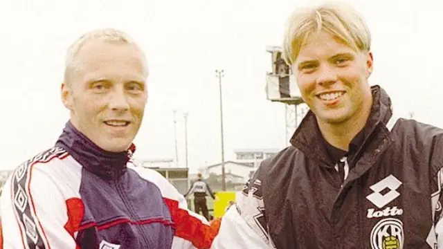 Arnor dan Eidur Gudjohnsen