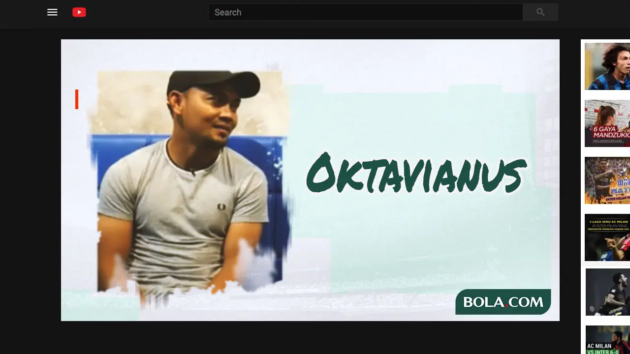 Ilustrasi - Konten Youtube Oktavianus