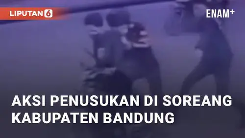VIDEO: Detik-detik Aksi Penusukan di Soreang Kabupaten Bandung, Hingga Korban Meninggal