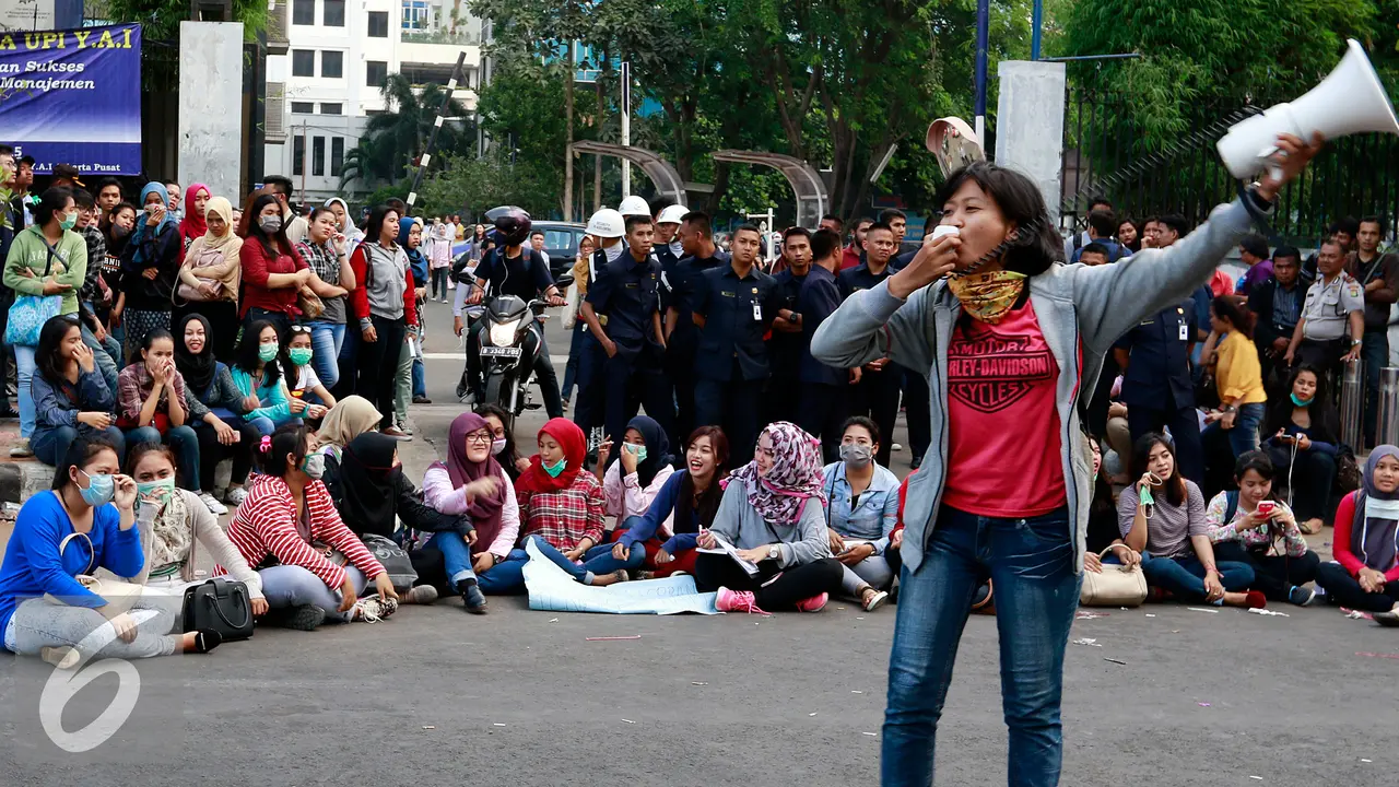 20151027-Demo-Mahasiswa-YAI-Jakarta