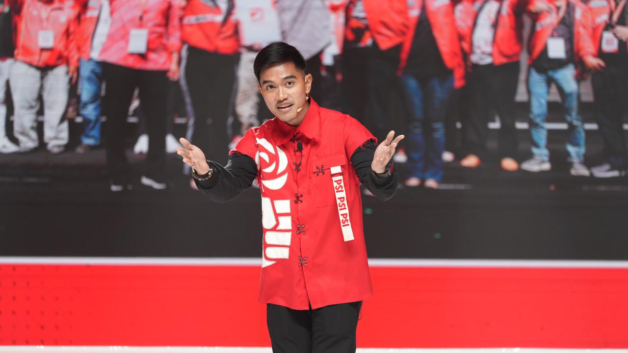 Ketua Umum Partai Solidaritas Indonesia (PSI), Kaesang Pangarep