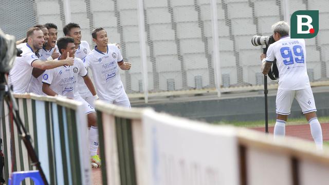 Foto: Arema Akhirnya Cicipi Kemenangan usai Pecundangi Persipura 1-0 di Pekan ke-5 BRI Liga 1