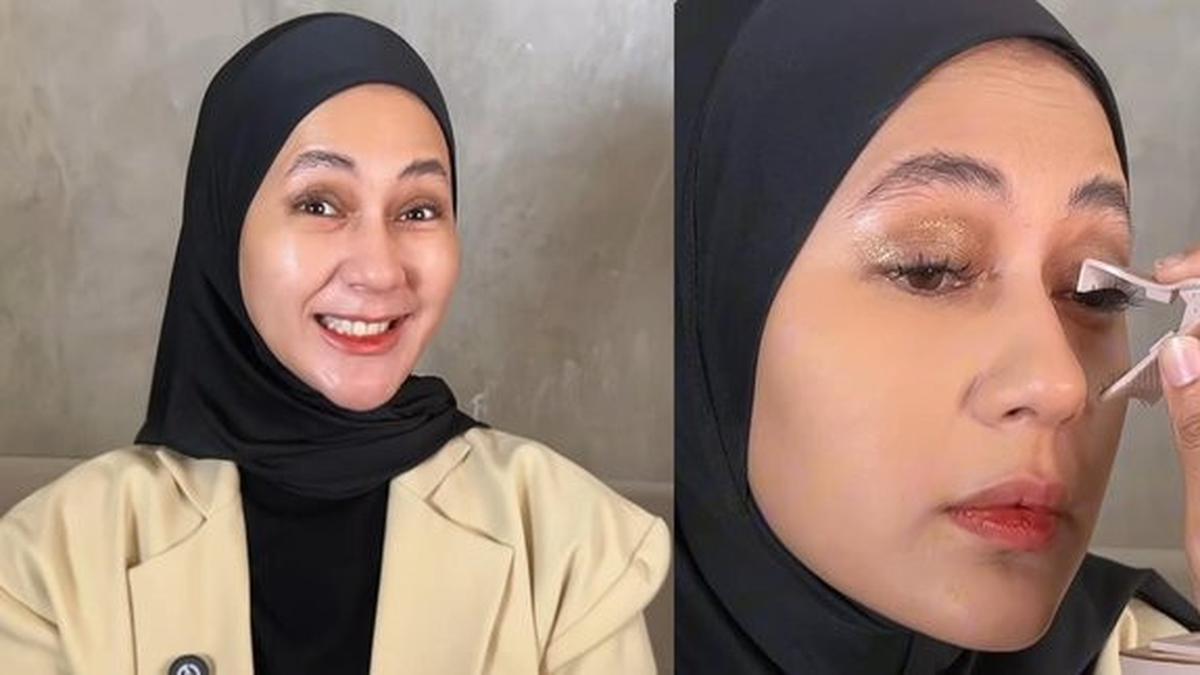 Paula Verhoeven Berbagi Trik Pasang Bulu Mata Palsu Cetar Tanpa Lem untuk Lebaran