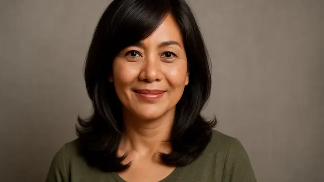 7 Model Rambut Panjang Sebahu Usia 40-50 Tahun, Tampilan Lebih Awet Muda dan Menawan
