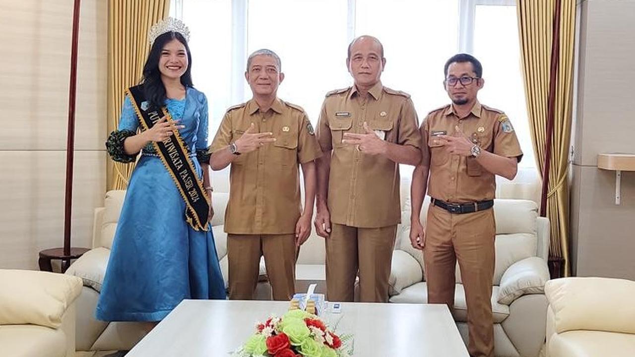 Pjs Bupati Paser terima kunjungan Putri Pariwisata dan Duta Wisata Paser 2024